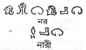 মেসোপটেমীয় লিপিচিত্র (বাঙ্গালায় অর্থসমেত)